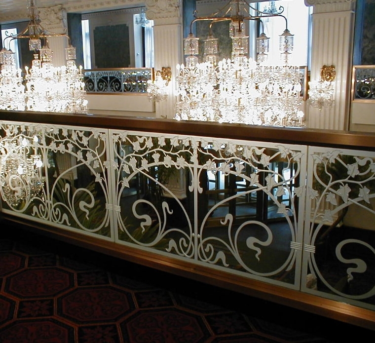 Carved Glass New Yorker Hotel